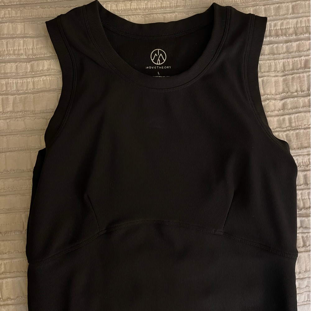 Black crop top/bra